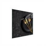 Plaque de protection en verre pour cuisini�re 50x52 cuisine