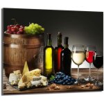 Plaque de protection en verre pour cuisini�re 60x52 cuisine