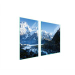 Plaque de protection en verre pour plaque de cuisini�re 90x52