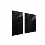 Plaque de protection en verre tremp� pour cuisini�re 90x52 cm ? r�sistante aux hautes temp�ratures ? ...