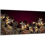 Plaque de protection en verre pour pole 90x52 orchidea