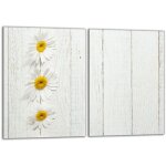 Plaque de protection en verre pour po�le � bois 2x40x52