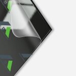 Plaque de pvc alimentaire 2mm noir 2000x1000mm