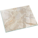 Plaque rectangulaire de protection de sol en verre tremp� pour chemin�e ou po�le � bois pare - feu contre ...