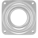 Plaque de roulement rotative robuste  360 degrs, remplacement de plateau tournant pour meubles (72mm) ...
