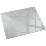 Plaque de verre pour chemin�e rev�tement de sol plancher de pare - feu protection contre etincelles texture ...