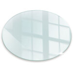 Plaque de verre pour po�le de chemin�e fi 80 premium protection thermique resistant aux �tincelles rayures ...