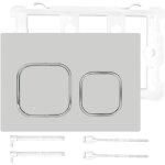 Plaque de commande wc encastr�e, compatible avec les plaques de commande geberit sigma, up300 & up320, ...