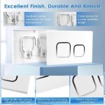 Rhg plaque de commande wc compatible avec geberit sigma, up300 & up320, �quip�e d'un kit de levier de ...