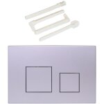 Plaque de commande wc suspendu ? compatible geberit sigma 20, up300 & up320 ? plaque de d�clenchement ...