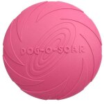 Plat chien frisbee(rose rouge)