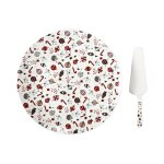 Plat & pelle à tarte 'noël' 30cm multicolore Plat & pelle à tarte 'noël' 30cm multicolore