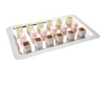 Plat de pr�sentation pour restaurant en inox - gn 1 / 1 - olympia