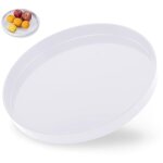 Plateau d�coratif rond de 30 cm - assiette d�corative pour bougies - plateau de service - plateau d�coratif ...