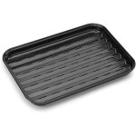 Plateau à griller réutilisable en émail, accessoire barbecue, 34. 5x23cm Plateau à griller réutilisable en émail, accessoire barbecue, 34. 5x23cm