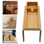 Plateau portable en bambou pour canapé plateau flexible en bambou pour accoudoir de canapé support pour ... Plateau portable en bambou pour canapé plateau flexible en bambou pour accoudoir de canapé support pour ...