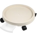 Feiyue - plateau pour pot de fleurs, support extra large, roue universelle, perlite pour plantes, base ...