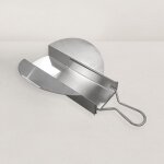Plateau récupérateur de cendres avec pelle inox Plateau récupérateur de cendres avec pelle inox