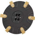 Plateau de r�glage pour 6 lames de tondeuse robot, plateau tournant compatible avec gardena sileno minimo, ...