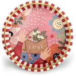 Plateau de service plateau de service 100% m�tal multicolore