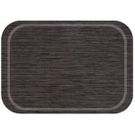 Plateau de service antid�rapant en m�lamine 375 x 265 mm - roltex