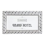 Plateau de service 'grand htel' 35cm blanc