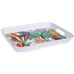 Plateau de service  paradis exotique  41cm multicolore