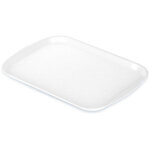 Plateau de service en plastique blanc 435x315 cm