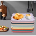 Plateau de service plastique fastfood plateau de cantine plateau de petit déjeuner 3122cm Plateau de service plastique fastfood plateau de cantine plateau de petit déjeuner 3122cm
