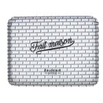 Plateau de service en plastique noir & blanc inscription  fait maison  (26x20cm)