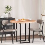 Plateau de table marron clair � 90 x 4 cm ch�ne massif vidaxl