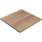 Plateau de table stratifi� ch�ne 90 x 90 cm ? �paisseur 2, 5 cm ? r�sistant aux rayures et � l'humidit� ...