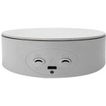 Plateau tournant electrique, 360 degrs prsentoir rotatif lectrique 13cm 5kg table tournante rotative ...