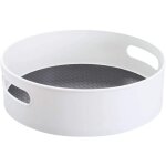Plateau tournant epices ?30cm rangement placard cuisine plastique lazy susan, etagere a epices porte ...