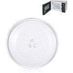 Plateau tournant micro onde 25. 5 cm verre micro - ondes universel avec 3 fixations convient, assiette ...
