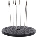 Plateau tournant pour peinture � l'a�rographe, diam�tre 19 cm, rotation � 360�, support avec 6 pinces ...