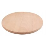 Plateau tournant pour pizza et fromage 30cm plateau h�tre plateau produit naturel polonais