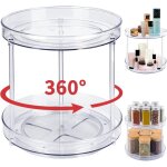 Plateau tournant placard cuisine 2 etages epices frigo lazy susan range epices cuisine organisateur de ...