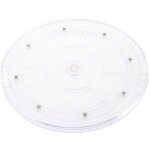 Feiyue - plateau tournant en plastique pour gteaux de 9 pouces pour garde - manger ou comptoirs de cuisine ...