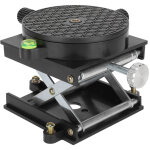 Plateforme �l�vatrice de mise � niveau, table de travail rotative � 360� pour niveaux laser, support ...