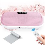 Plateforme vibrante, 10 vitesses, 11 programmes, led, bluetooth, télécommande, charge max 200 kg merach ... Plateforme vibrante, 10 vitesses, 11 programmes, led, bluetooth, télécommande, charge max 200 kg merach ...