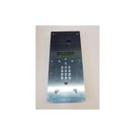 Platine de rue inox mh + 1250iv 405x180x55mm pour groupes audio - video simplebus + module vigik (non ...