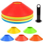 Plots de marquage, materiel entrainement football, cone de signalisation pour entrainement football, ...