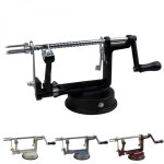 Linxor - pluche pomme, poire, 3 en 1, ple, tranche, vide, avec ventouse - noir