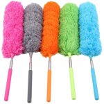Plumeau extensible 5 pices, chiffon en microfibre, brosse de nettoyage, lavable rglable extensible ...