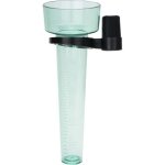 Pluviometre exterieur jardin plastique avec titulaire?pour jardin fermes, 24x 8. 5cm, vert clair