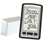 Pluviomtre pratique de table, pluviomtre  affichage clair, station mto sans fil avec collecteur ...