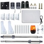 Pni kit automatisme portail battant mab300lr avec 2 moteurs 40w t�l�commandes et panneau de commande