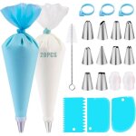 Poche a douille patisserie 40 pcs, douille patisserie, kit patisserie, accessoire patisserie, ustensiles ...