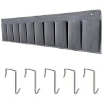 Pochettes  chaussures pour camping - car, 10 poches, organisateur de rangement de chevet  suspendre, ...